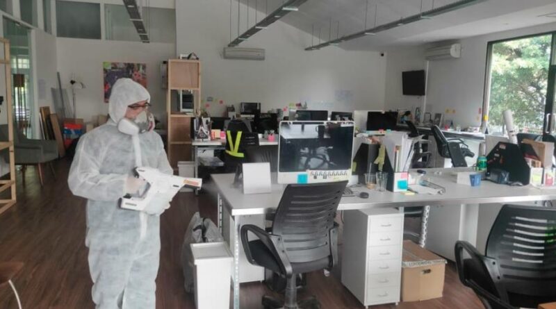 Jasa Penyemprotan Disinfektan