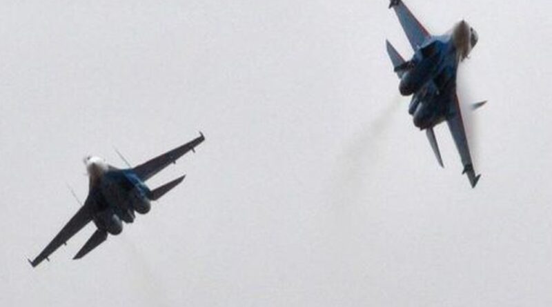 Jet Rusia Bentrok dengan Pesawat AS Di Area Ini