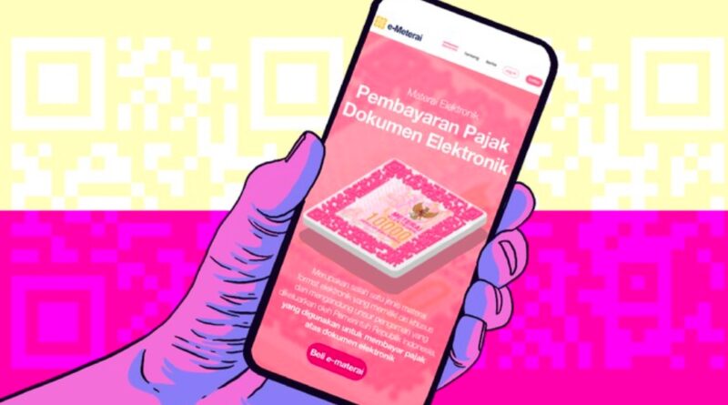 Link Beli Meterai Elektronik dan Cara Pasangnya