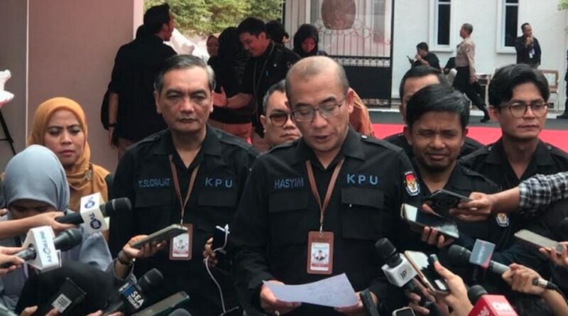 KPU Resmi Tutup Pendaftaran Capres-Cawapres di Pilpres 2024