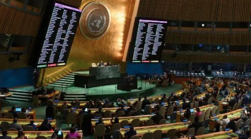 Majelis Umum PBB Sepakat Gencatan Senjata