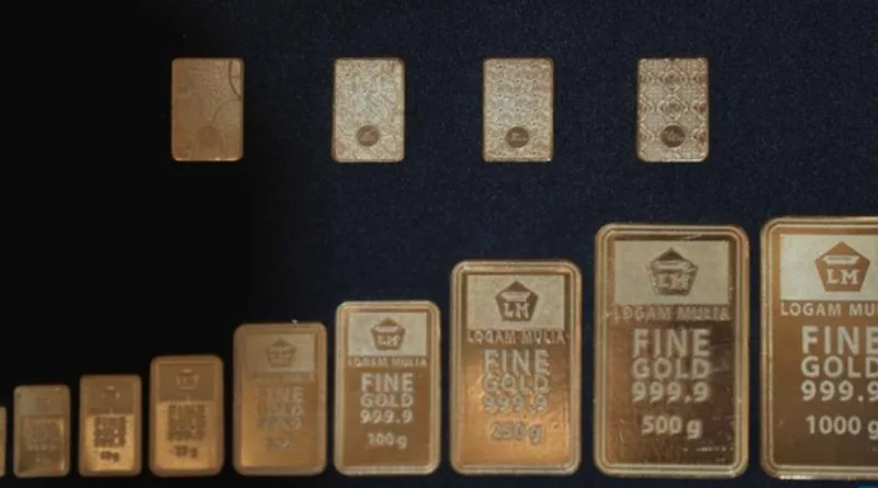 Harga Emas Antam Hari Ini Bergerak Menyamping