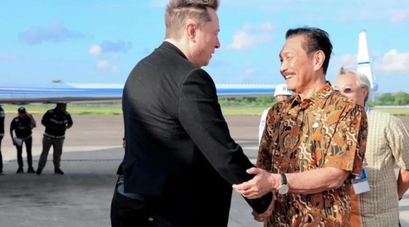Elon Musk Tiba di Bali
