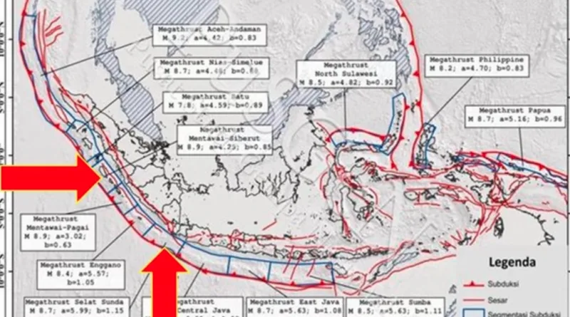 Penjelasan BMKG Soal Kapan Megathrust Selat Sunda & Mentawai-Siberut