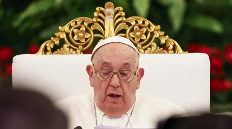 Isi Pidato Lengkap Paus Fransiskus di Istana Negara