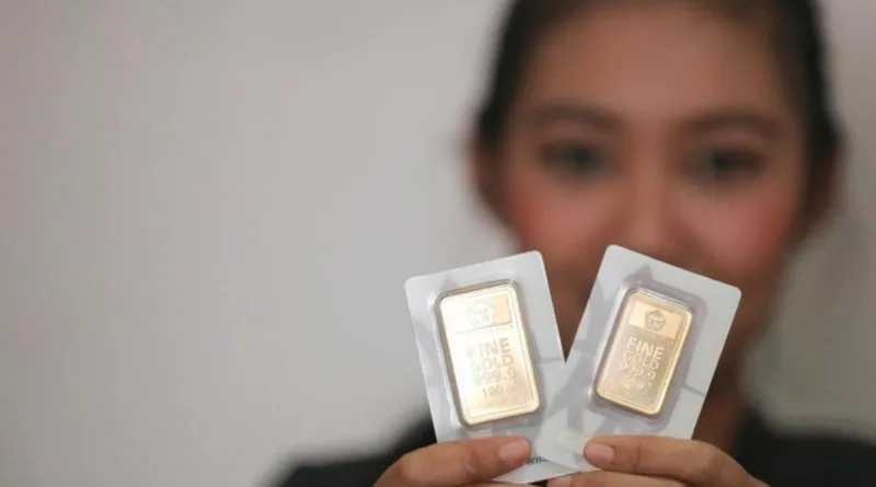 Harga Emas Antam Malah Turun Rp 1000