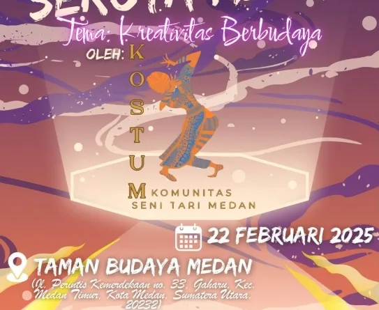 Pergelaran Sanggar Tari Dan Pelajar Sekota Medan