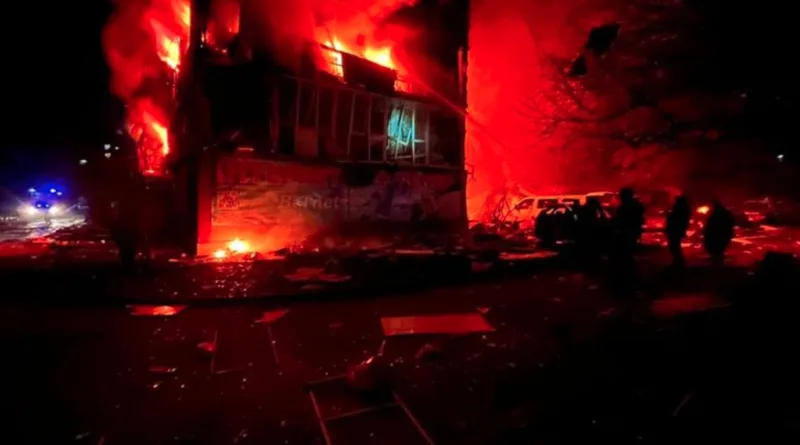 100 Lebih Drone Rusia Tembaki Ukraina