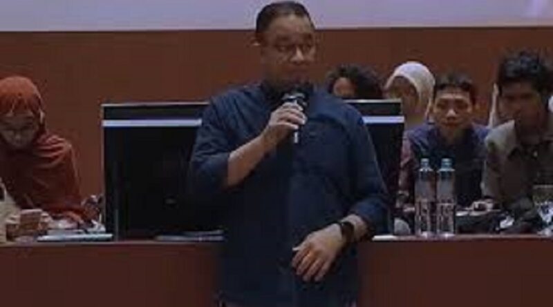 figur anies menjadi bagian dari dinamika